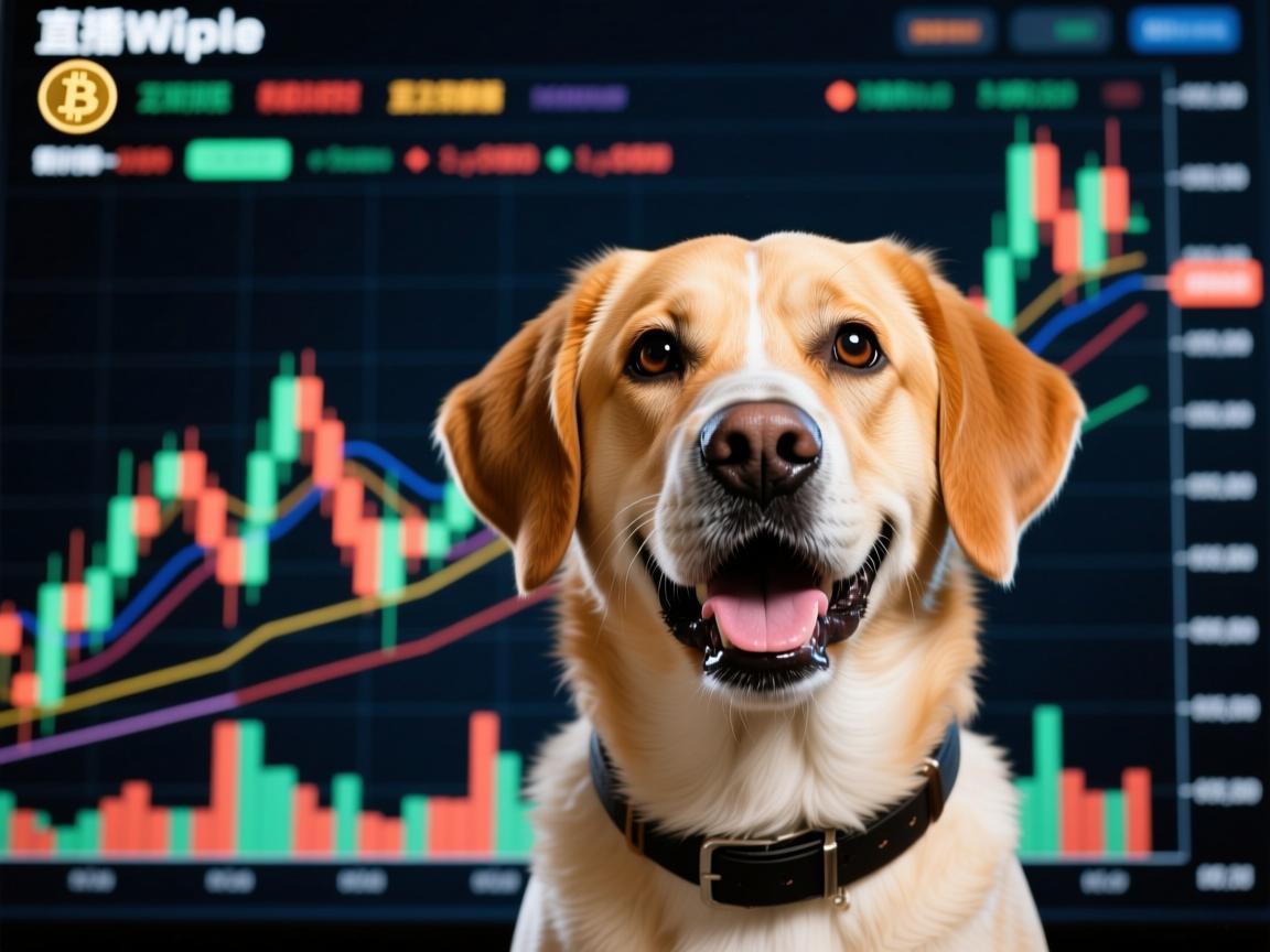 直播狗狗币走势图最新，市场情绪与波动解析