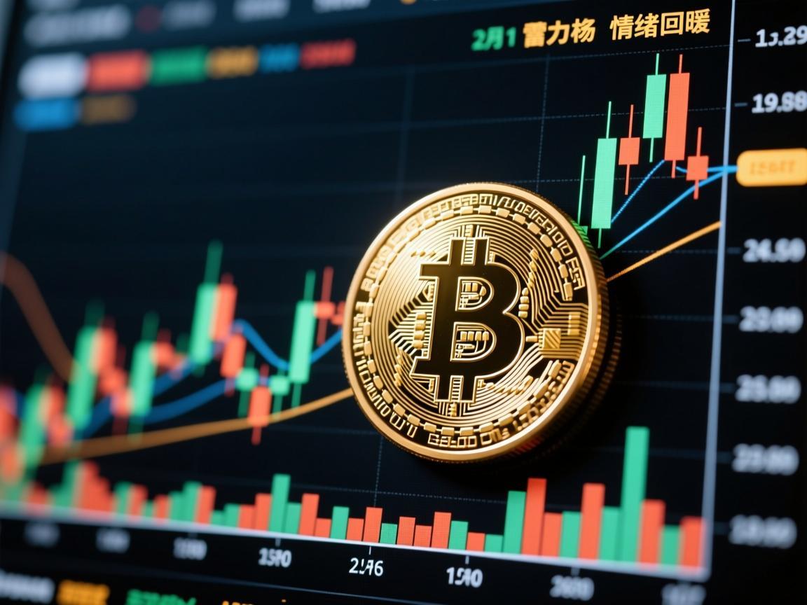 二月份比特币价格走势图，震荡中蓄力，市场情绪回暖