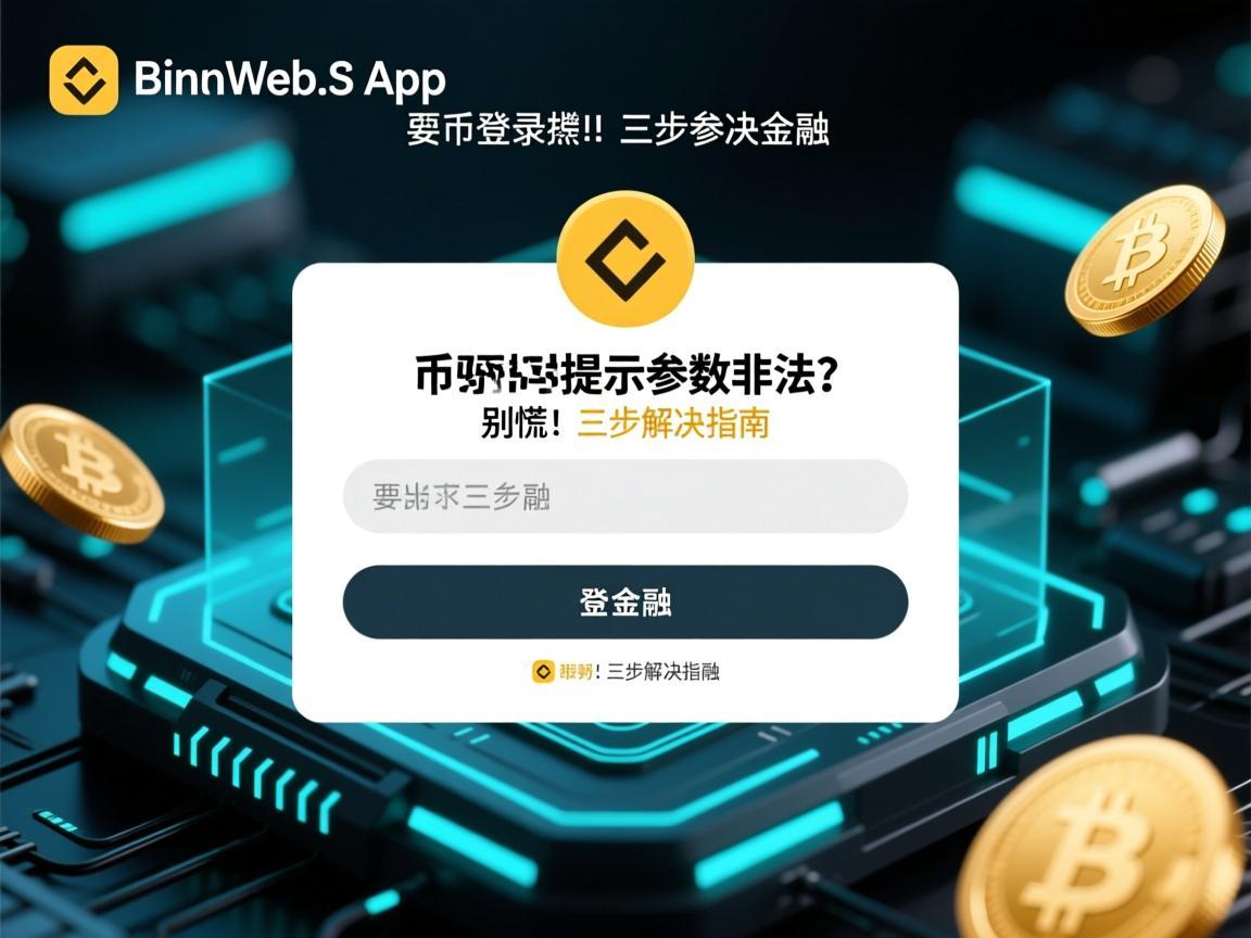 币安Web3 App登录提示参数非法 别慌！三步解决指南