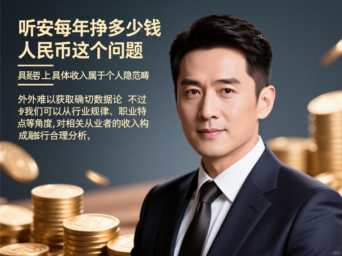 听安每年挣多少钱人民币这个问题，在网络上时常引发讨论，但作为公众人物，具体收入属于个人隐私范畴，外界难以获取确切数据。不过，我们可以从行业规律、职业特点等角度，对相关从业者的收入构成进行合理分析