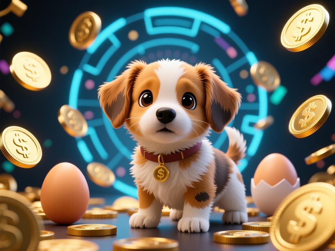 多少蛋币抽到小狗狗皮肤 概率背后的玄学与狂欢