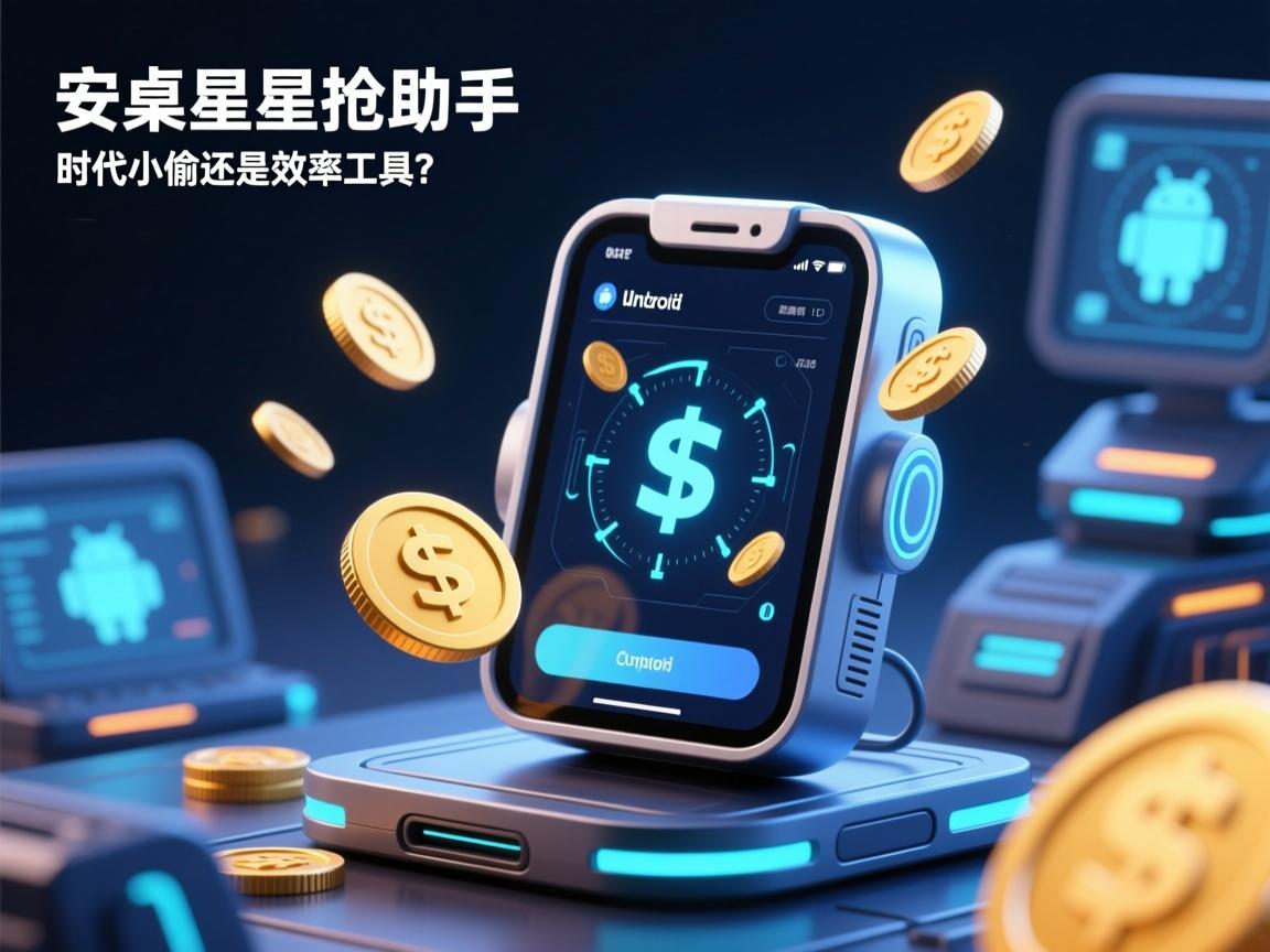 安卓繁星抢币助手，数字时代的时间小偷还是效率工具