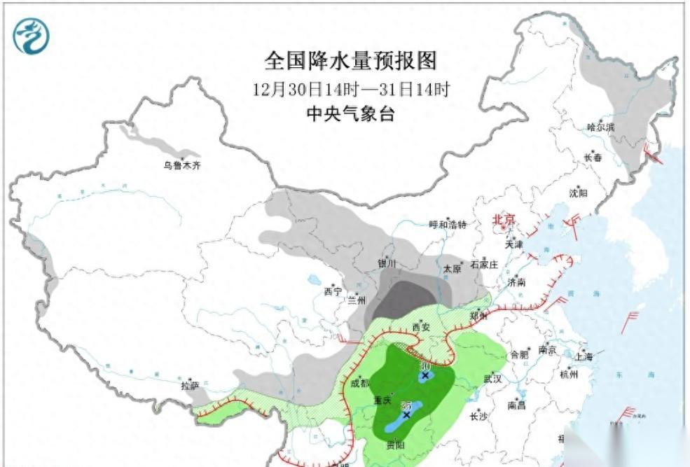 超凶跨年强降雪来袭，暴雪大暴雪波及超5省，元旦迎来冷暖大转折