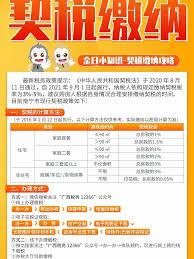 在爱南宁如何交契税