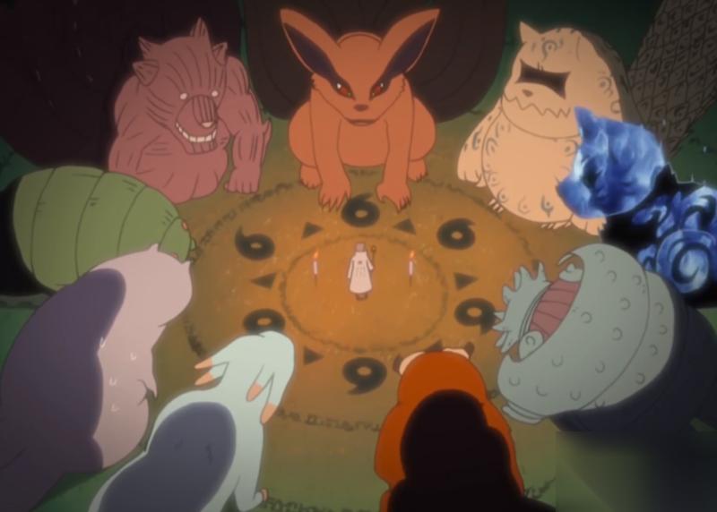 在 火影忍者 忍者新世代 中 其中有一只尾兽名被后人称为“九尾”