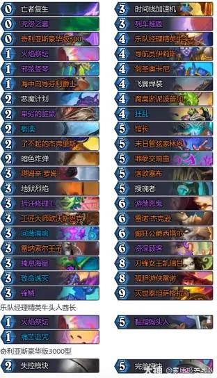 炉石传说34.4狂野模式宇宙术卡组推荐