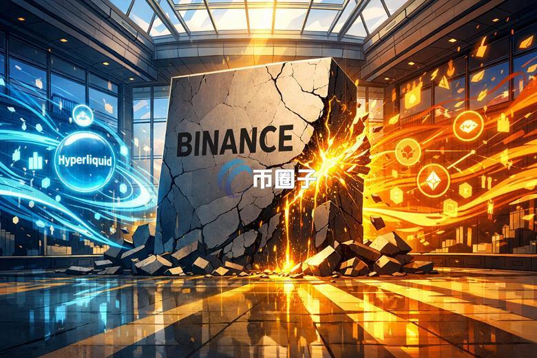 币安现货市占率跌破25%！分流到Bybit、HTX、Gate.io、Hyperliquid