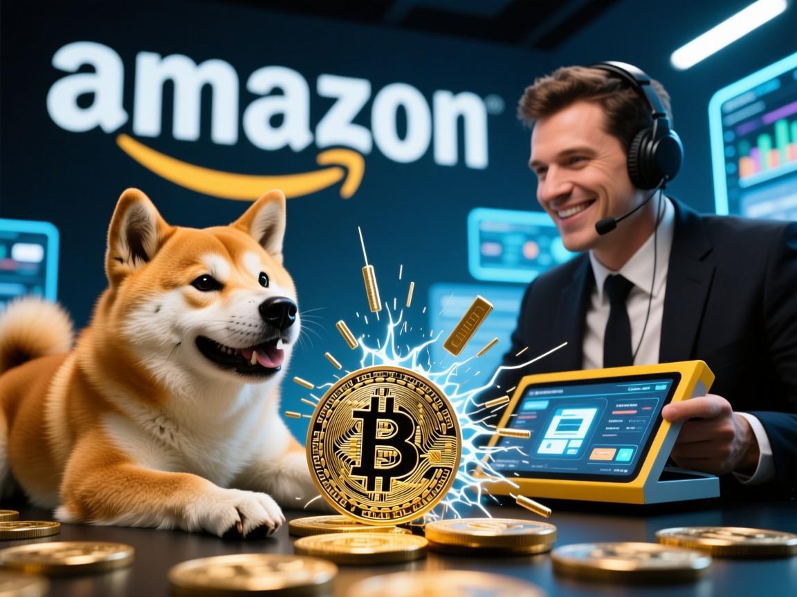 当Doge遇上亚马逊，一场加密货币与电商巨头的意外碰撞