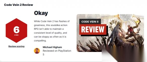 噬血代码2 IGN 6分 未能跟上类魂游戏发展步伐