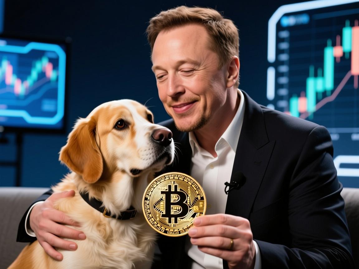 马斯克赠母狗狗币，一场数字时代的亲情实验