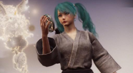 仁王3 蓝发双马尾捏脸分享