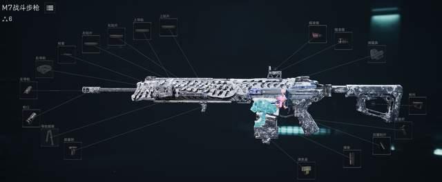 三角洲行动s8全面战场M7改枪方案