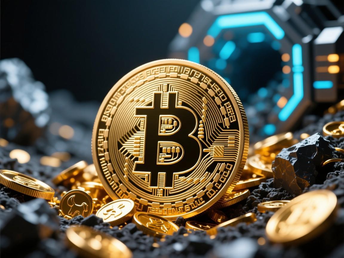 正宇狗狗币挖矿图片，数字淘金热中的视觉印记