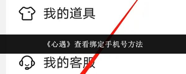 心遇 查看绑定手机号方法