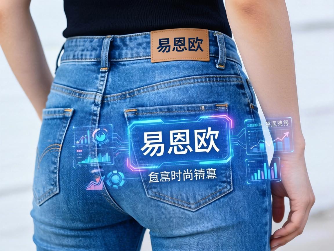 易恩欧品牌下的时尚宣言，蓝色牛仔裤的现代演绎