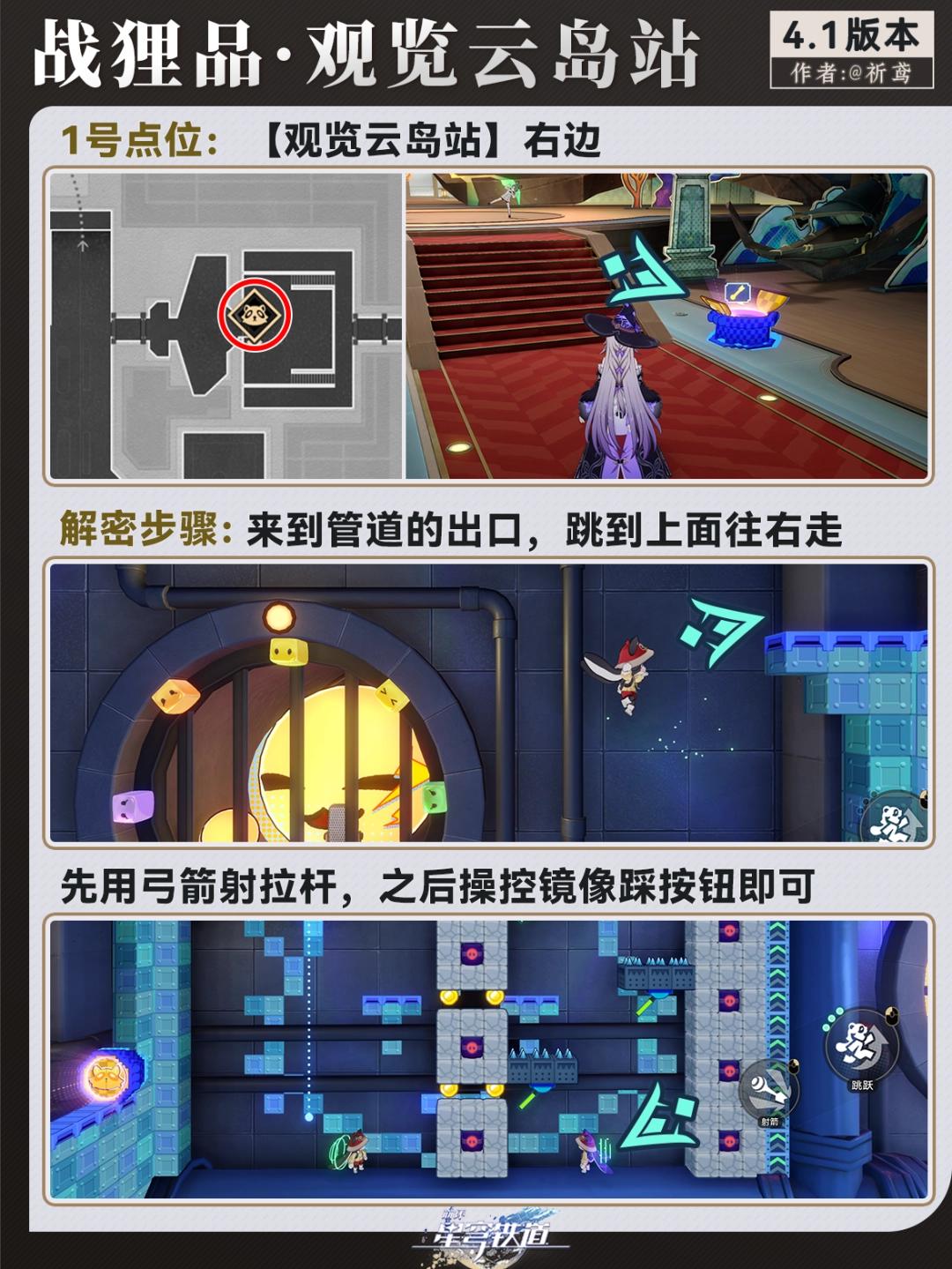 崩坏星穹铁道观览云岛站战狸品在哪