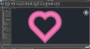 cad如何设计玫瑰花与爱心图案