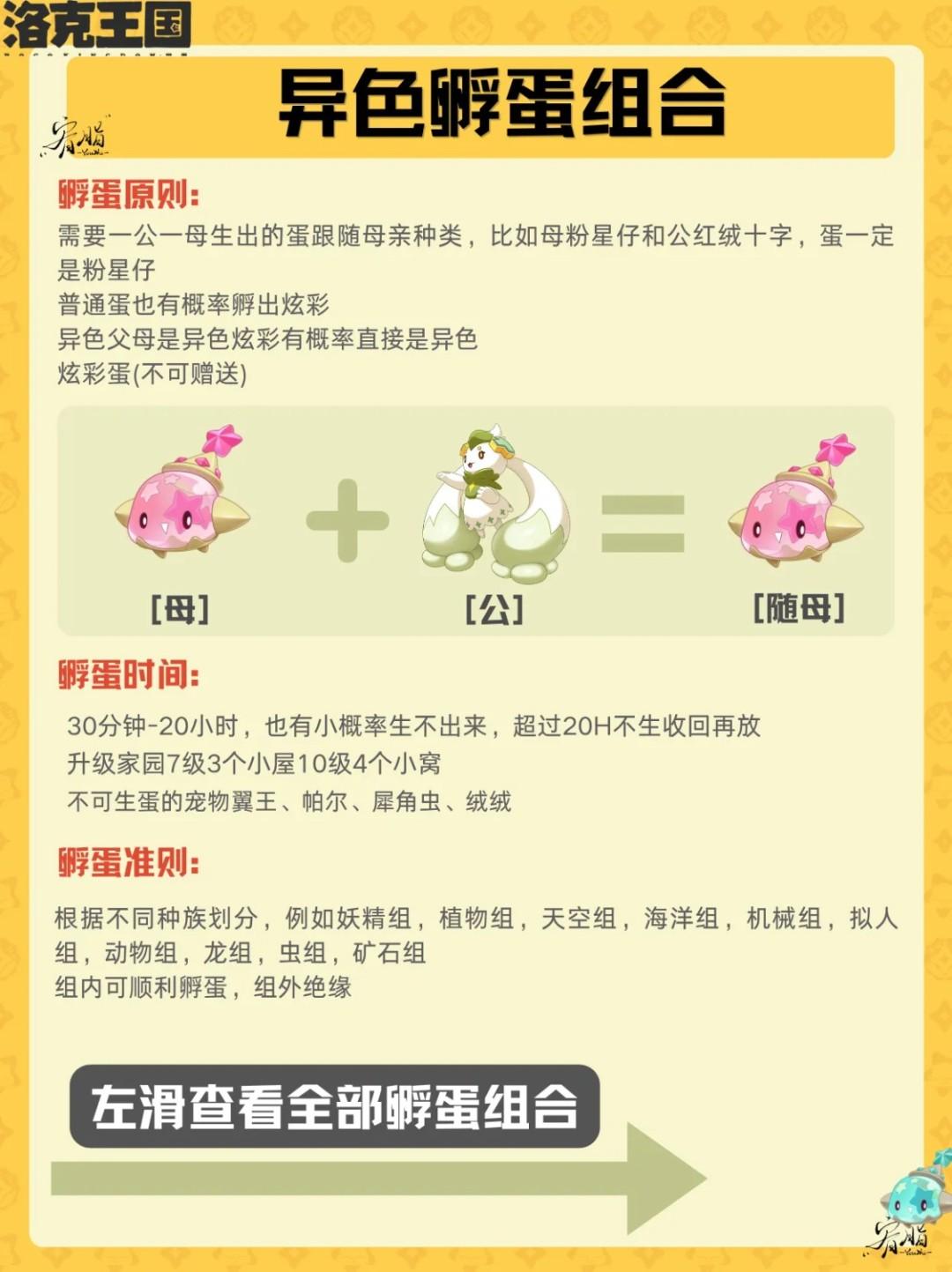 洛克王国世界异色孵蛋怎么弄