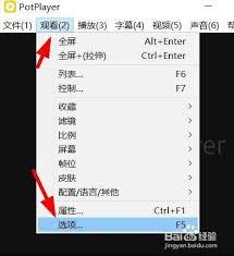 PotPlayer怎么更改简索不透明度