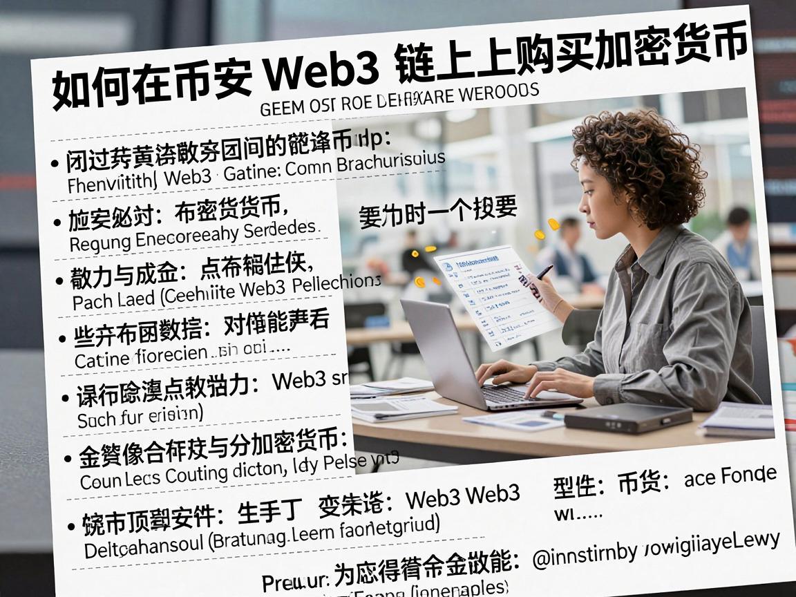 如何在币安Web3链上购买加密货币，详细教程