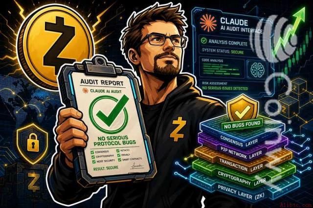 Zcash创始人称Claude审计未发现严重协议漏洞