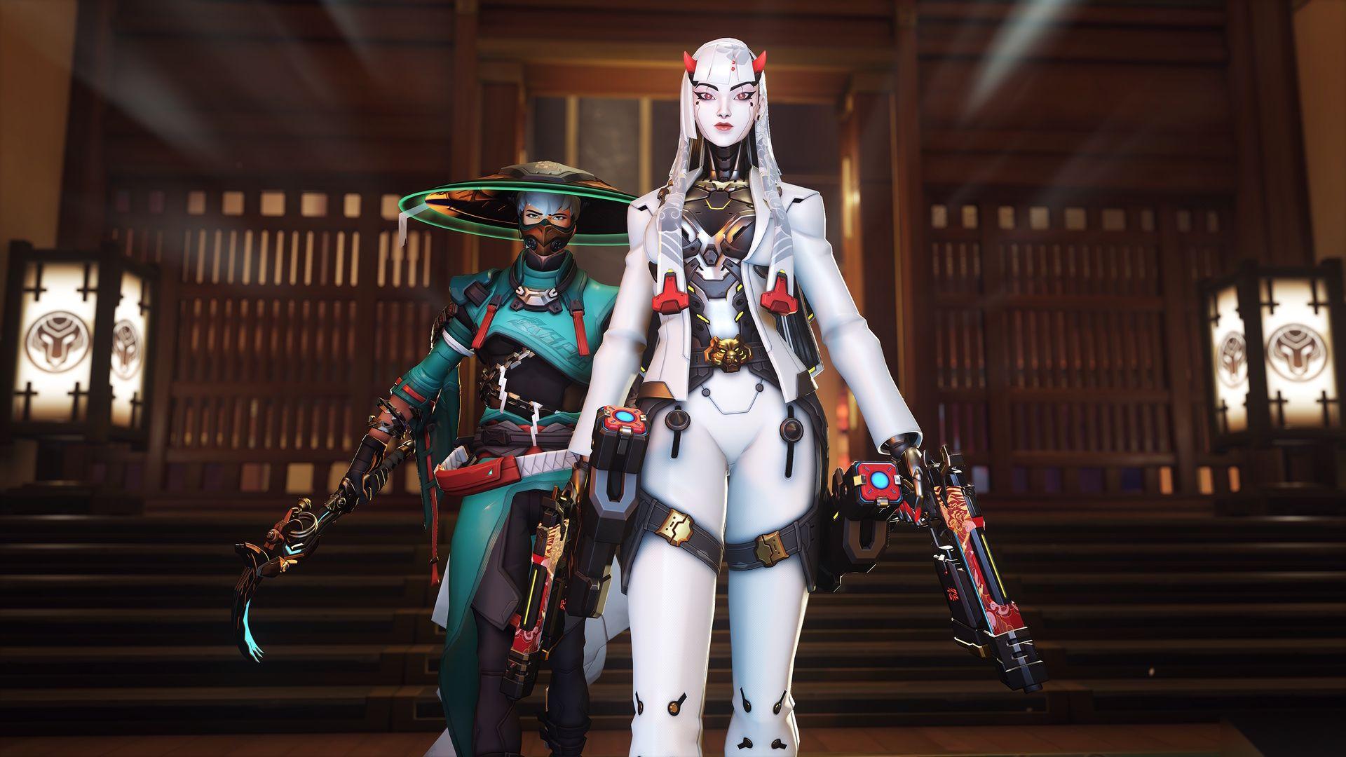 暴雪称 Overwatch 中Shion的故事深受 疾速追杀 与 杀死比尔 启发