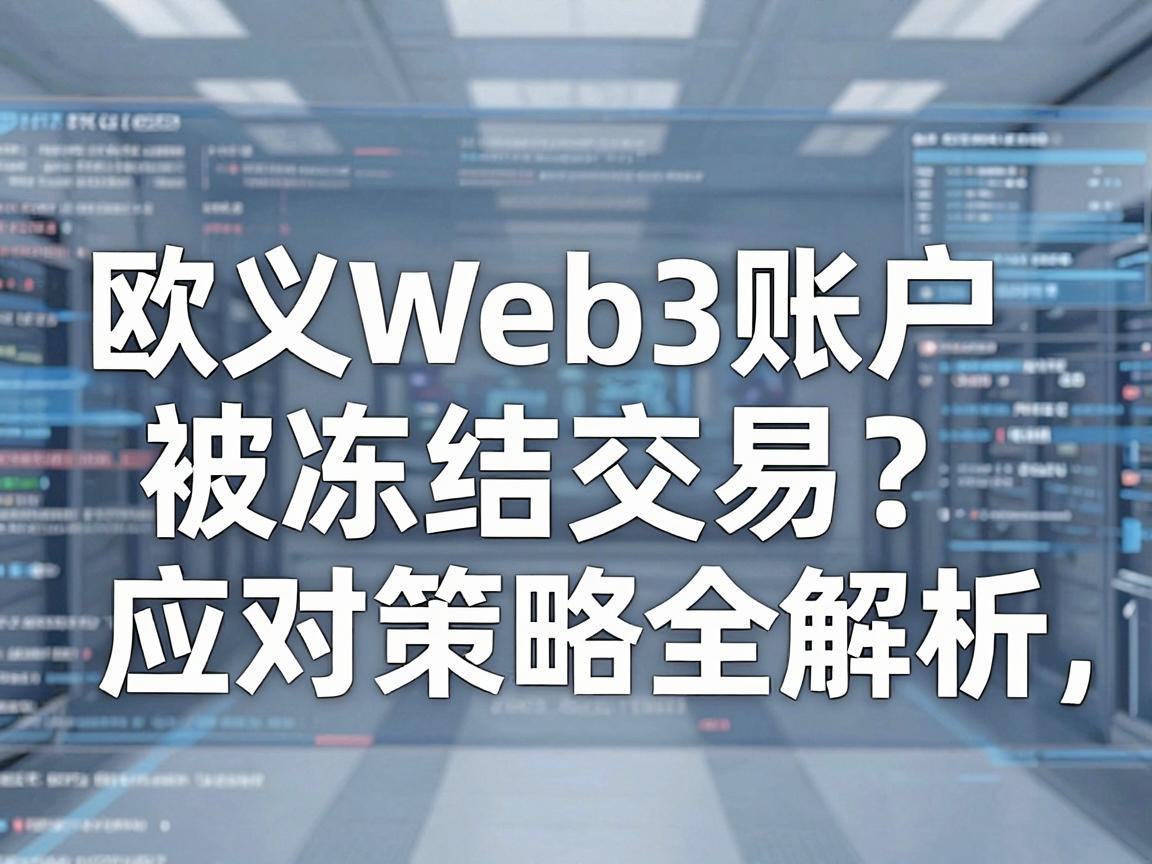 欧义Web3账户被冻结交易 应对策略全解析