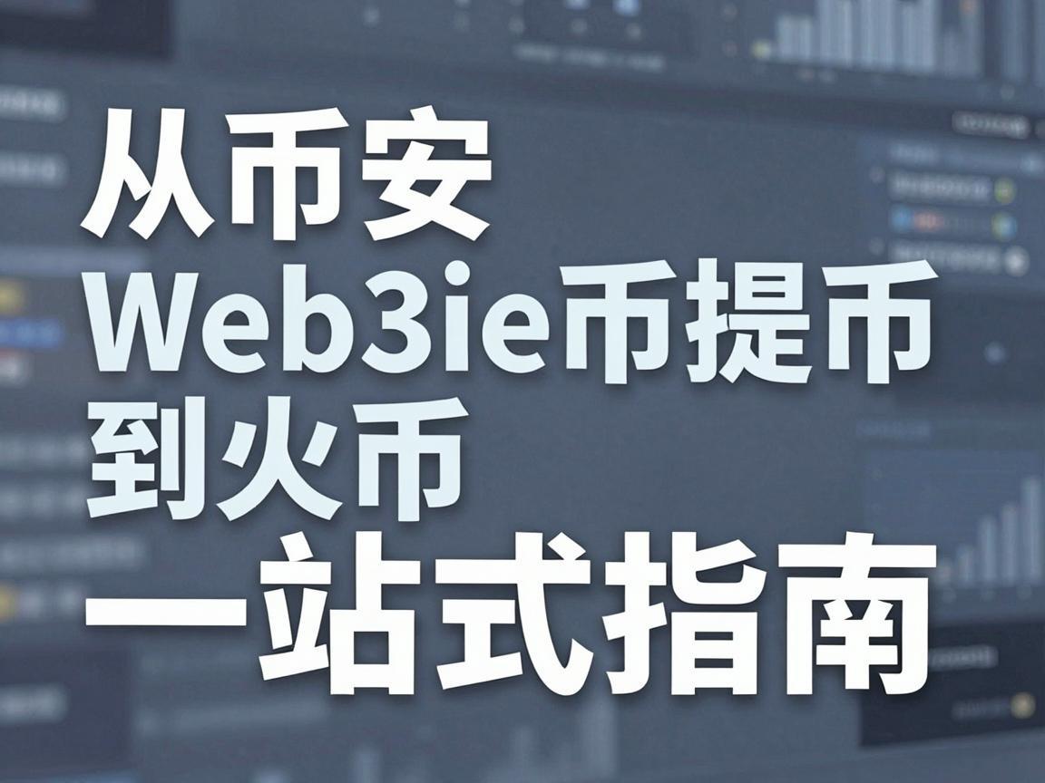 从币安Web3提币到火币，一站式指南