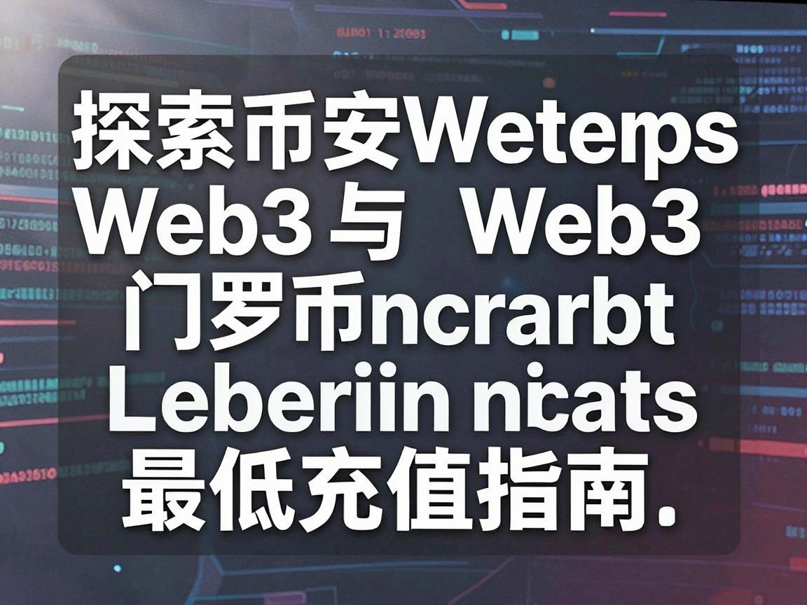 探索币安Web3与门罗币，最低充值指南