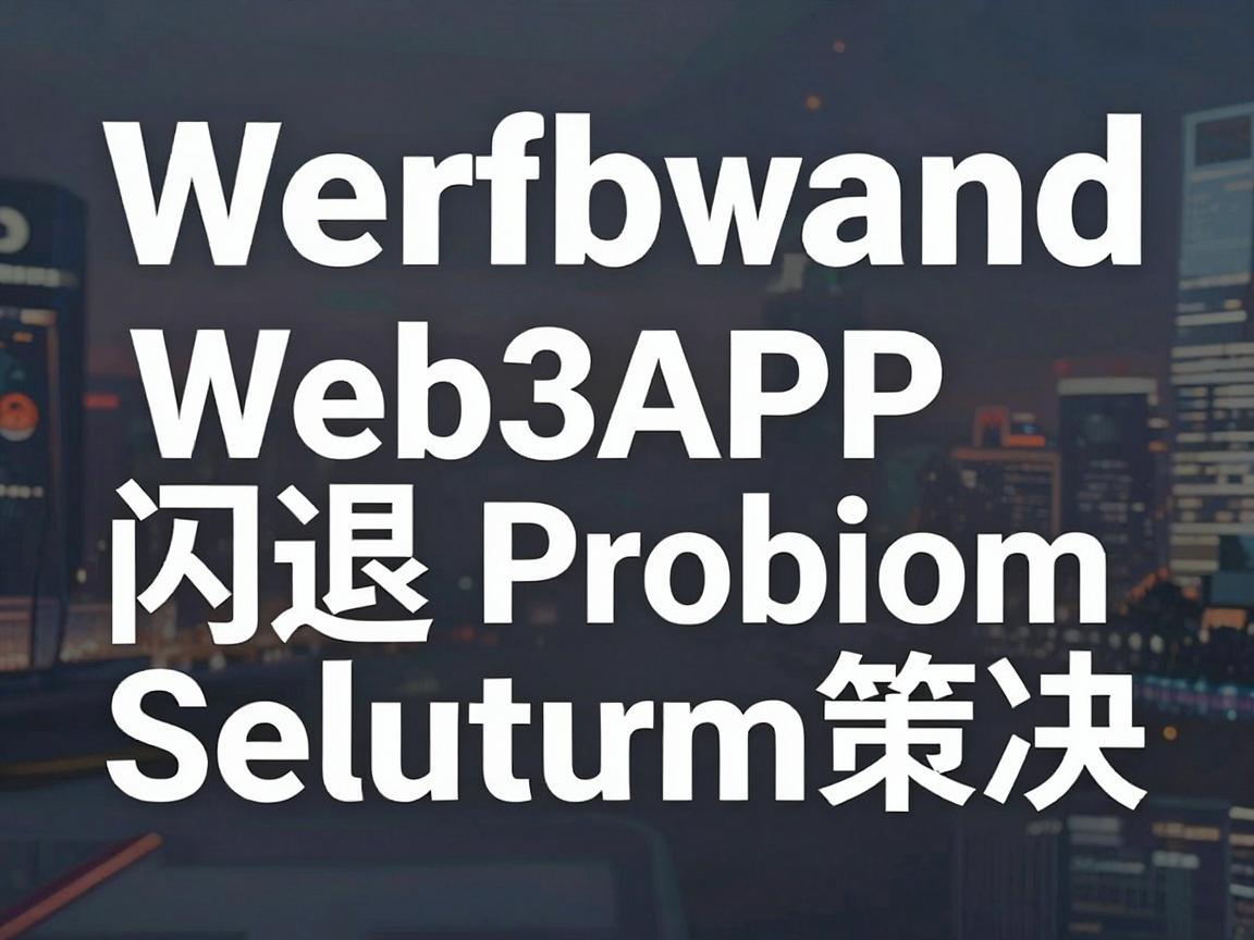 币安Web3APP闪退问题分析与解决策略