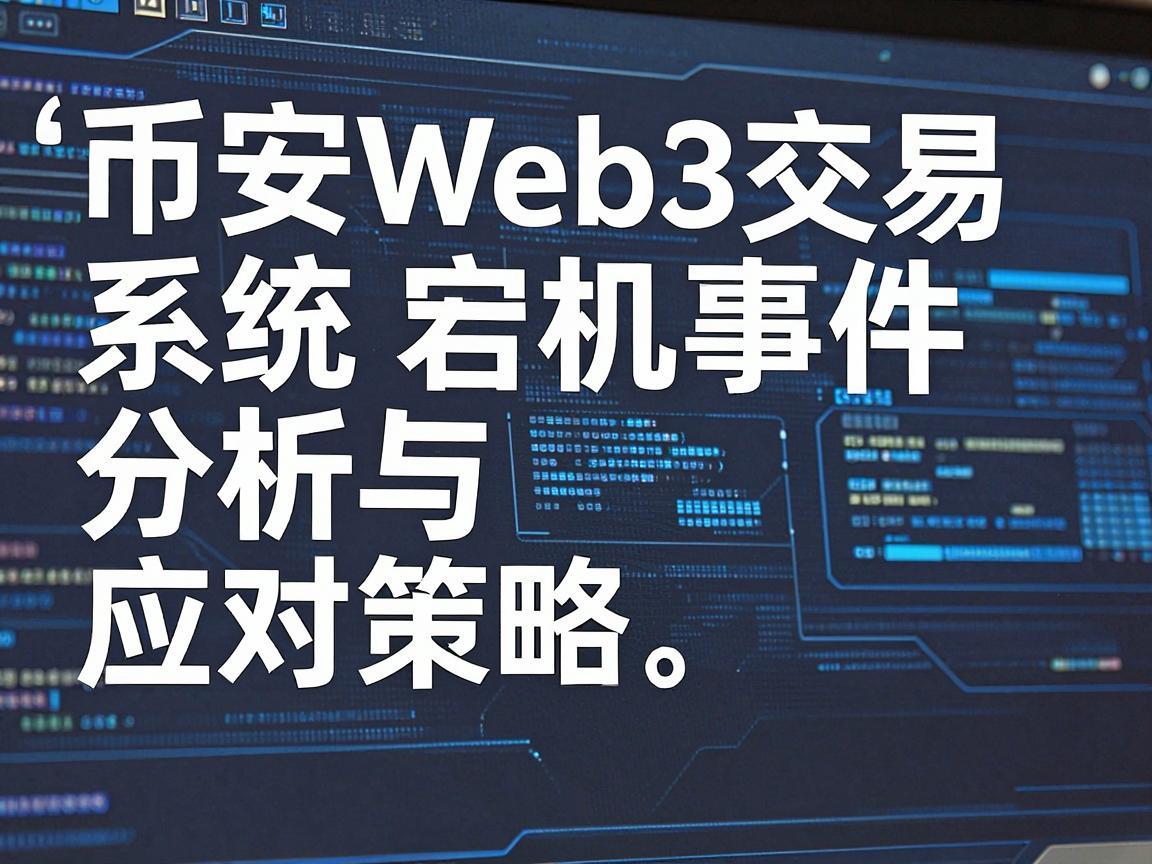 币安Web3交易系统宕机事件分析与应对策略