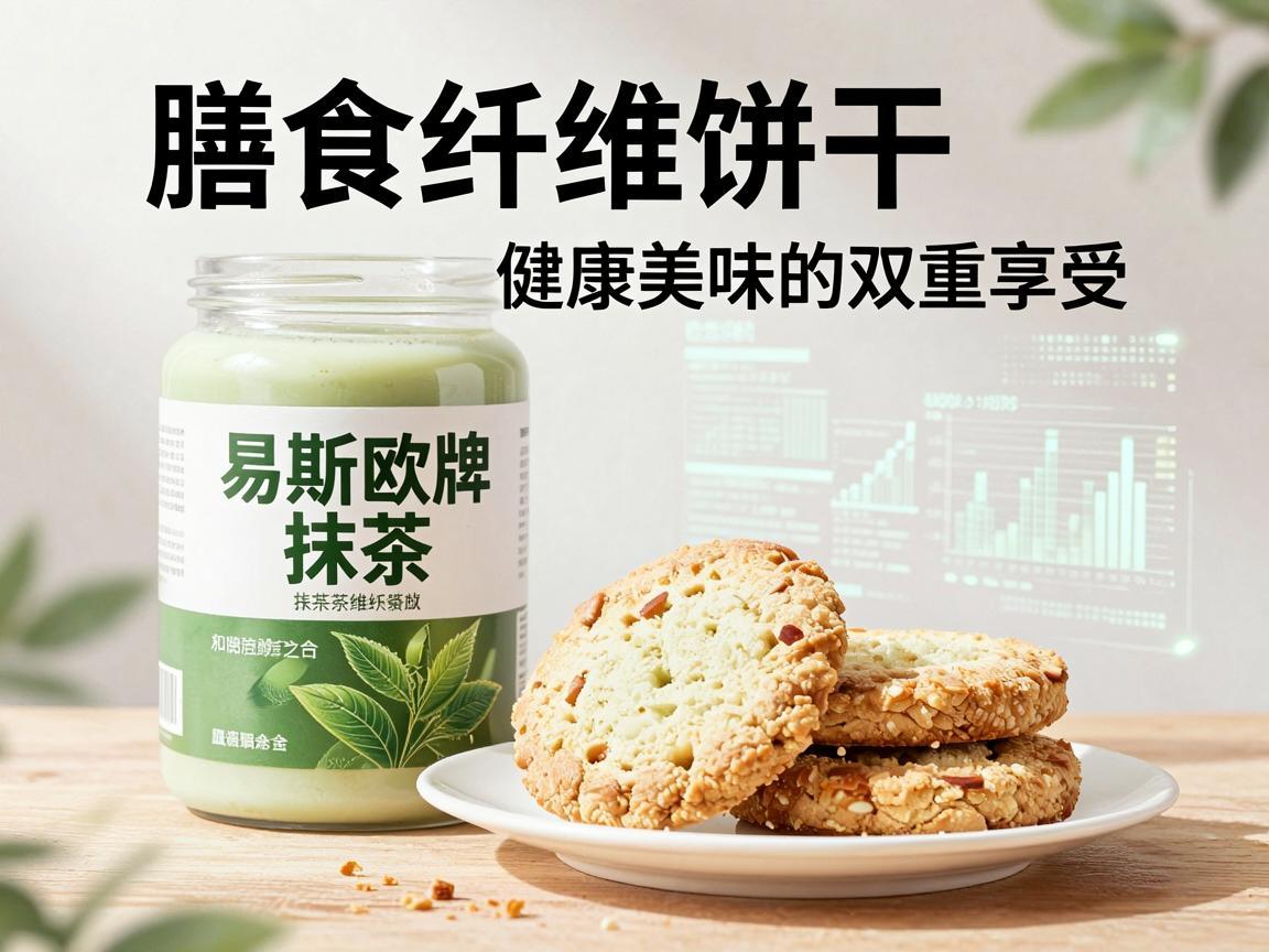 易斯欧牌抹茶和膳食纤维饼干——健康美味的双重享受