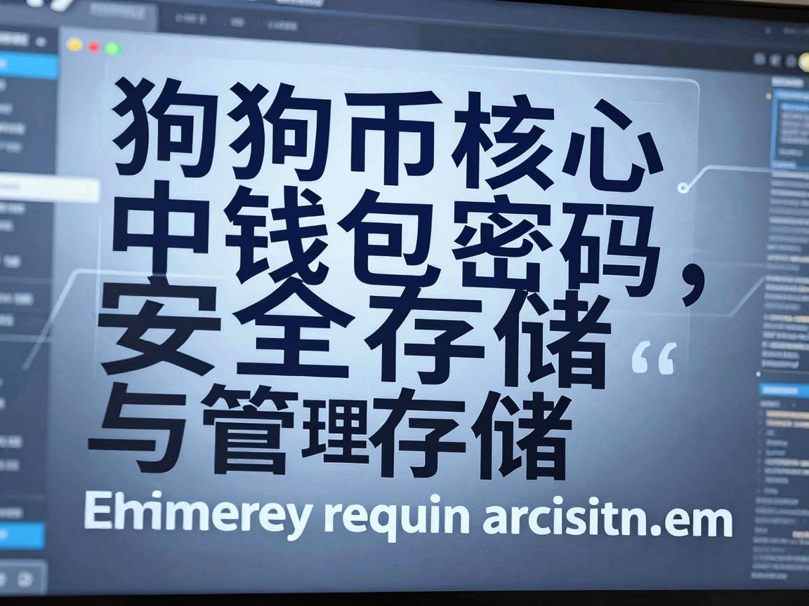 狗狗币核心钱包密码，安全存储与管理指南