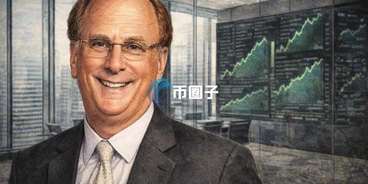贝莱德CEO Larry Fink：未来12个月的市场非常乐观！比特币和加密货币杠杆出清后已更稳定