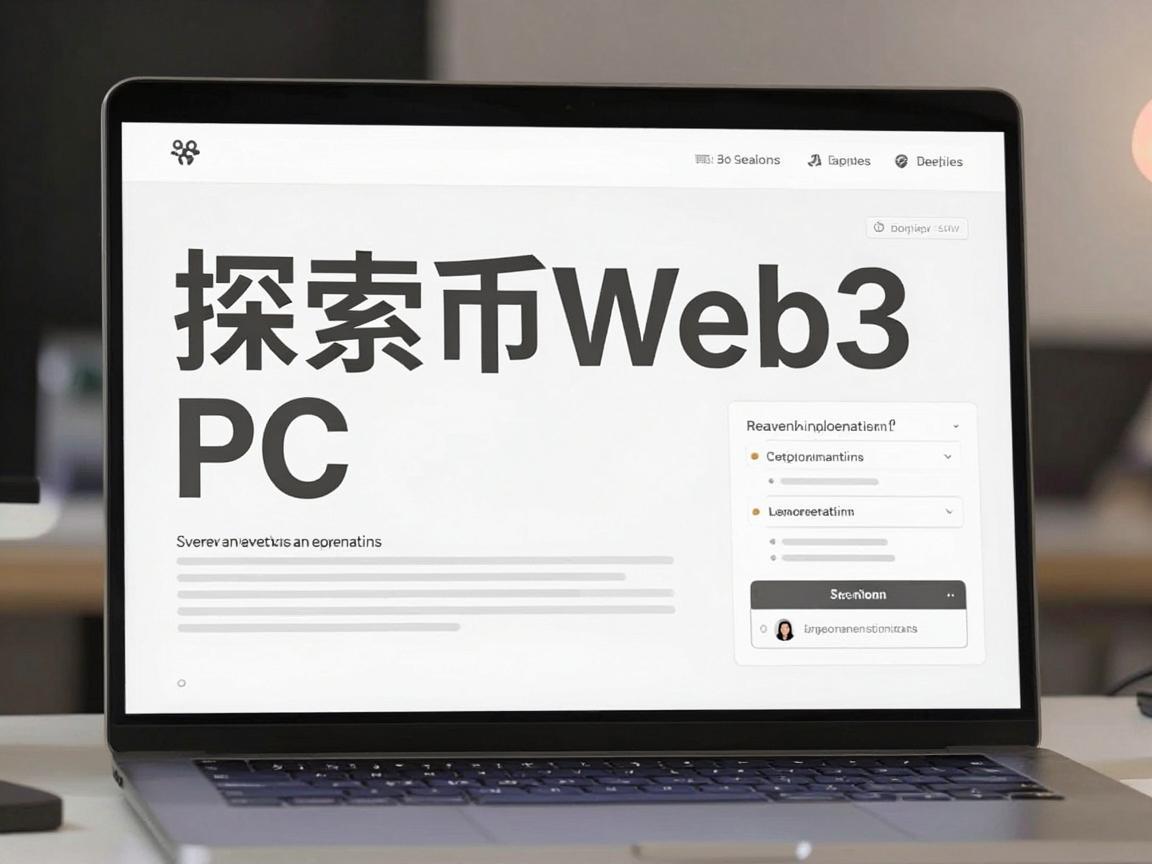 探索币安Web3的电脑PC端，迈向去中心化金融的未来